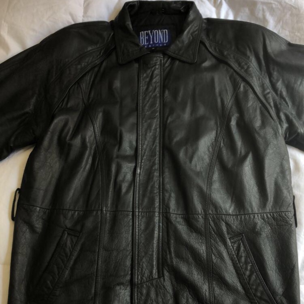 Vegan Leather Men’s Jacket💗